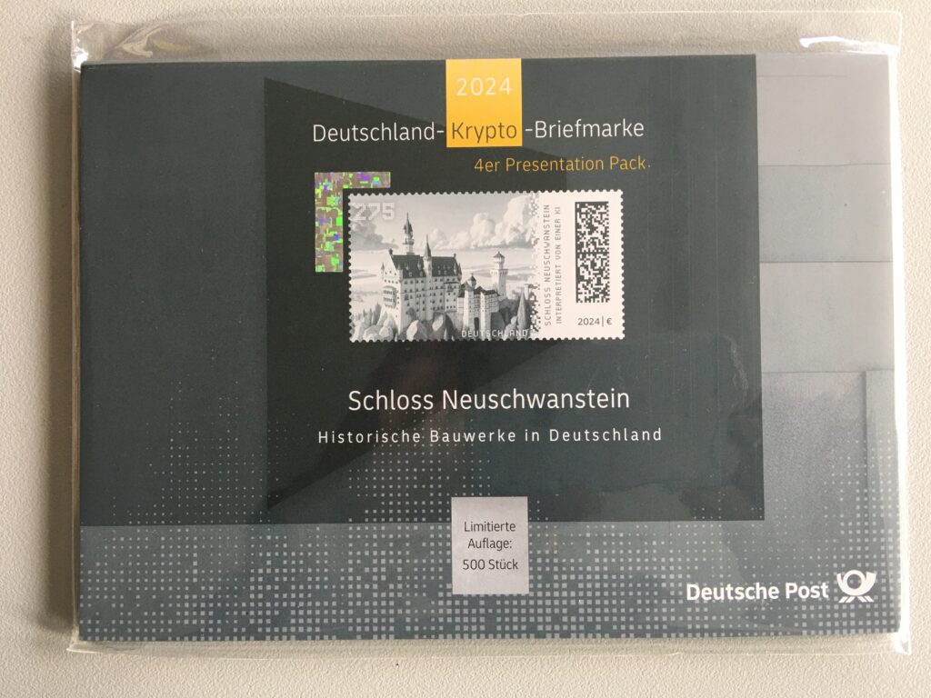 Presentation Pack Markenheftchen 130 Neuschwanstein