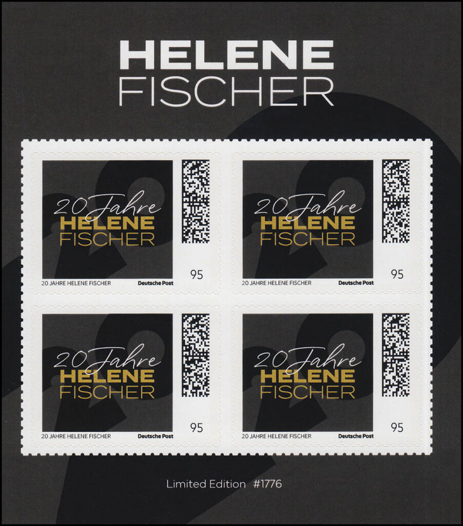 Helene Fischer Sonderausgabe mit goldenem Namens-Schriftzug
